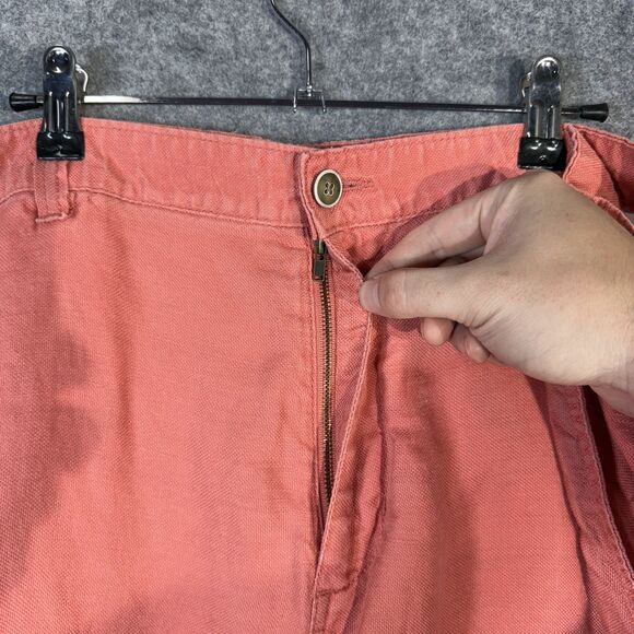 Tommy Bahama Men's Salmon Linen & Tencel Blend Relaxed Fit Shorts Size 40 - Picture 7 of 13